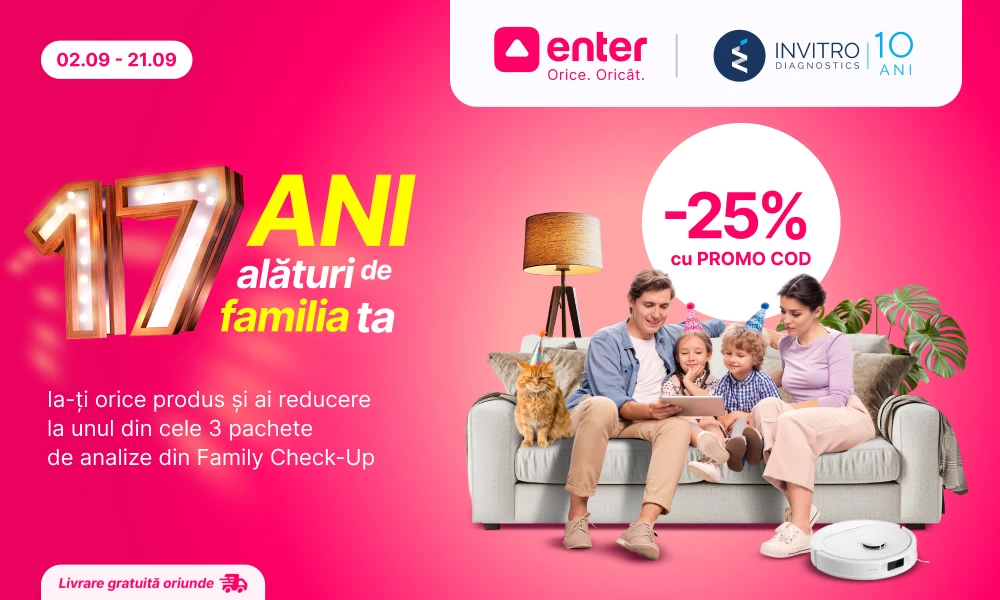 25% discount on Family Check-Up for Enter customers! 🎉